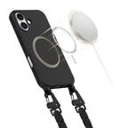 Tech-Protect MagNecklace MagSafe dėklas iPhone 16 – juodas -- iPhone 16