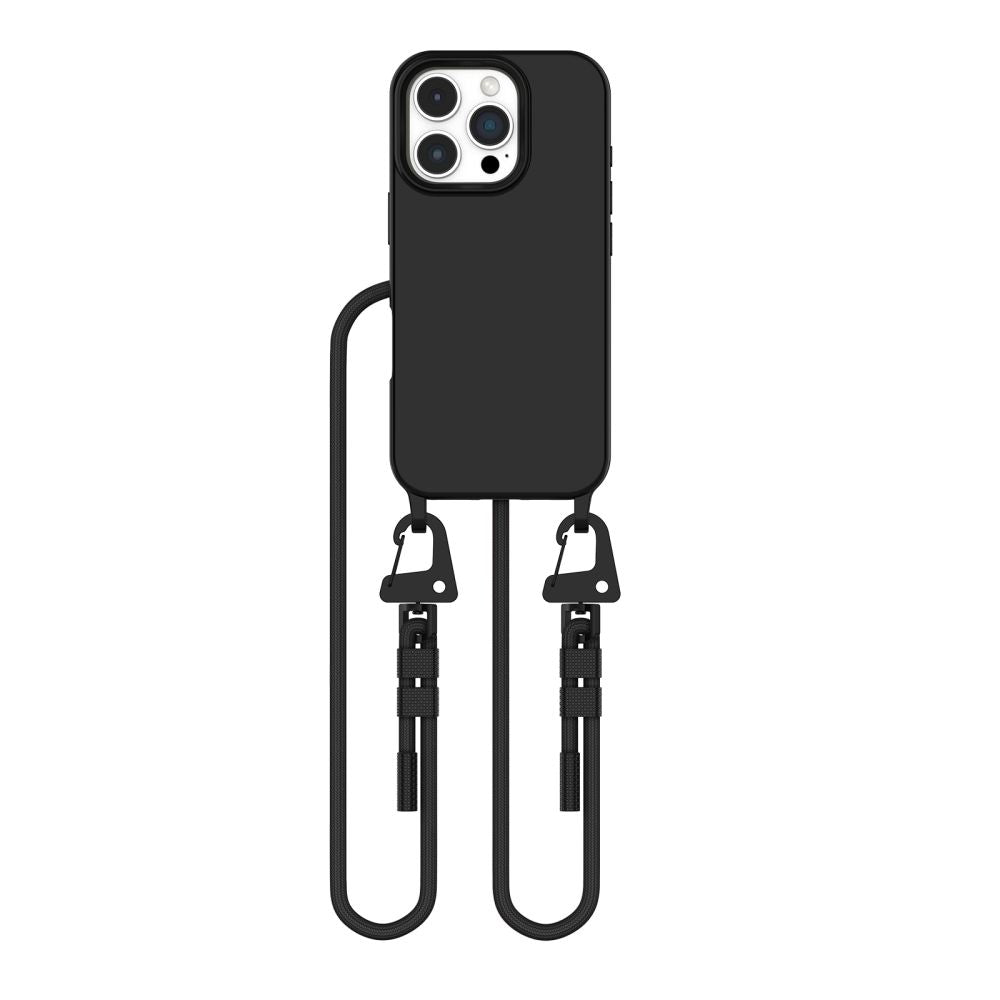 Tech-Protect MagNecklace MagSafe dėklas iPhone 16 Pro Max – juodas -- iPhone 16 Pro Max