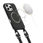 Tech-Protect MagNecklace MagSafe dėklas iPhone 16 Pro Max – juodas -- iPhone 16 Pro Max