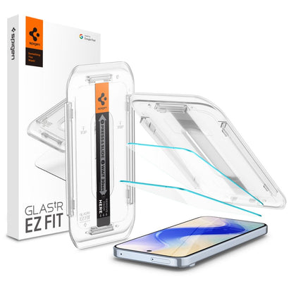 Spigen Glas.TR EZ Fit grūdintas stiklas Pixel 9/9 Pro (2 vnt.)