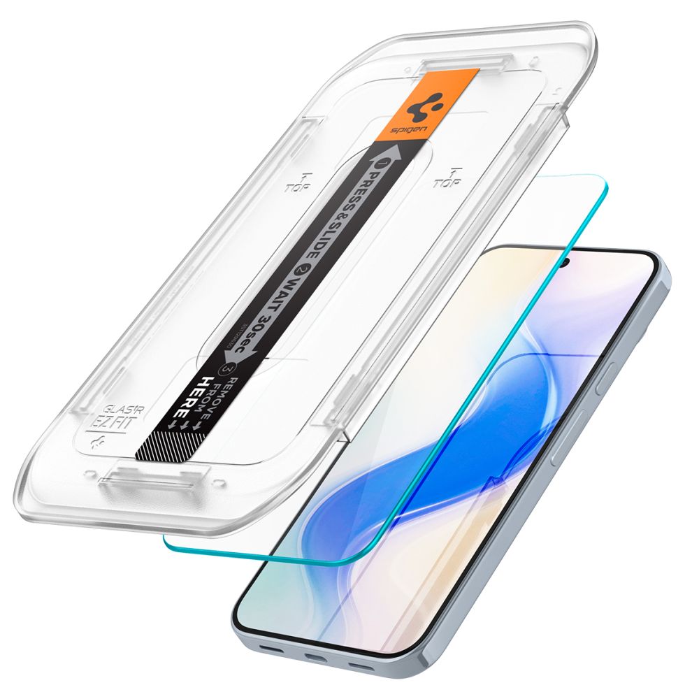 Spigen Glas.TR EZ Fit grūdintas stiklas Pixel 9/9 Pro (2 vnt.)