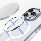 Tech-Protect MagStand MagSafe dėklas iPhone 16 Pro – skaidrus -- iPhone 16 Pro