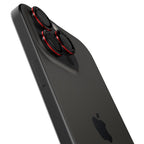 Spigen Optik Pro L-Series kameros lęšių stikliukai iPhone 14–17 Pro/Pro Max – juodi