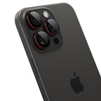 Spigen Optik Pro L-Series kameros lęšių stikliukai iPhone 14–17 Pro/Pro Max – juodi
