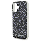 Karl Lagerfeld hardcase dėklas iPhone 16 Plus – violetinis