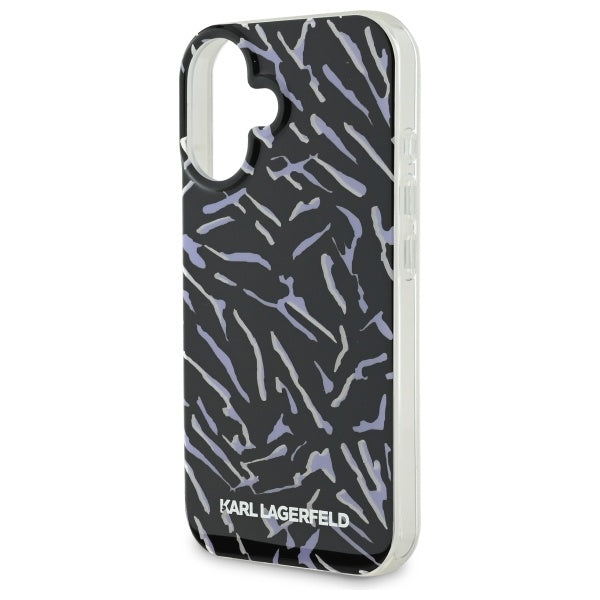 Karl Lagerfeld hardcase dėklas iPhone 16 Plus – violetinis