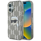 Karl Lagerfeld dėklas iPhone 16 6.1" – juodas