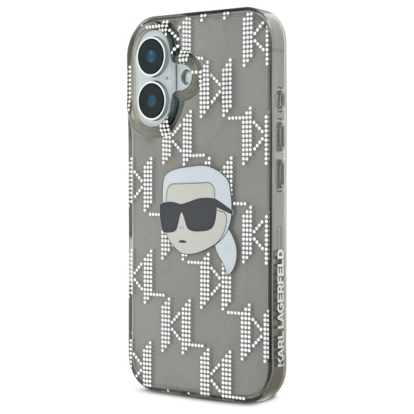 Karl Lagerfeld dėklas iPhone 16 6.1" – juodas