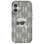Karl Lagerfeld dėklas iPhone 16 6.1" – juodas