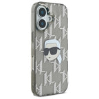Karl Lagerfeld dėklas iPhone 16 6.1" – juodas