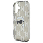 Karl Lagerfeld dėklas iPhone 16 6.1" – juodas