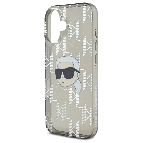 Karl Lagerfeld dėklas iPhone 16 6.1" – juodas