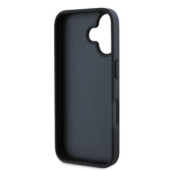 Karl Lagerfeld Monogram dėklas iPhone 16 – juodas