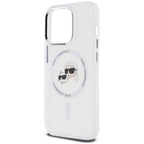 Karl Lagerfeld MagSafe dėklas iPhone 14 Pro – baltas -- iPhone 14 Pro