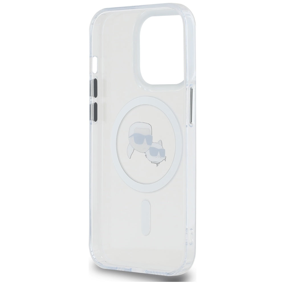 Karl Lagerfeld MagSafe dėklas iPhone 14 Pro – baltas -- iPhone 14 Pro