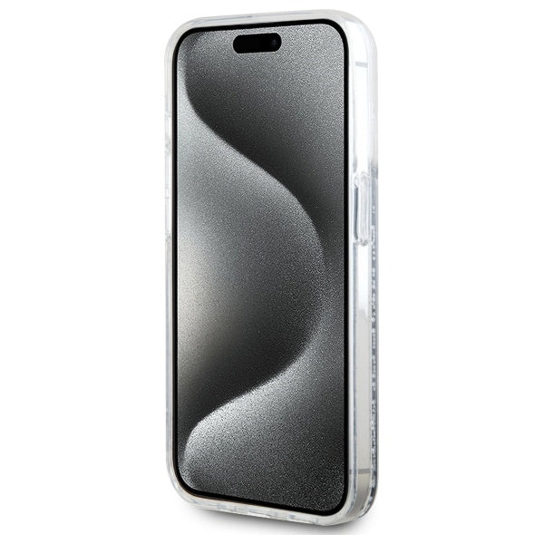 Karl Lagerfeld blizgus MagSafe dėklas iPhone 15 Pro Max