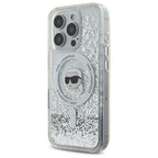 Karl Lagerfeld skaidrus MagSafe dėklas iPhone 16 Pro