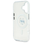 Karl Lagerfeld MagSafe dėklas iPhone 16 – baltas -- iPhone 16