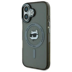 Karl Lagerfeld MagSafe dėklas iPhone 16 – juodas -- iPhone 16