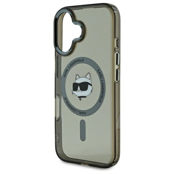Karl Lagerfeld MagSafe dėklas iPhone 16 – juodas -- iPhone 16