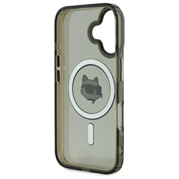 Karl Lagerfeld MagSafe dėklas iPhone 16 – juodas -- iPhone 16