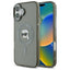 Karl Lagerfeld IML Metal Karl Head MagSafe dėklas iPhone 16 – juodas -- iPhone 16
