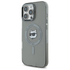 Karl Lagerfeld MagSafe dėklas iPhone 16 Pro Max – juodas -- iPhone 16 Pro Max