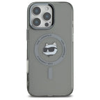 Karl Lagerfeld MagSafe dėklas iPhone 16 Pro Max – juodas -- iPhone 16 Pro Max