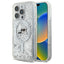 Karl Lagerfeld MagSafe dėklas iPhone 16 Pro Max – skaidrus