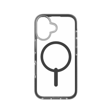 ZAGG Santa Cruz Snap MagSafe dėklas iPhone 16 – juodas