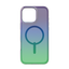 ZAGG Milan Snap MagSafe dėklas iPhone 16 Pro Max – žalia/violetinė
