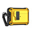 Apsauginis dėklas AirPods 4 su karabinu – geltonas