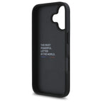BMW M Grip Stand Smooth & Carbon dėklas iPhone 16 – juodas