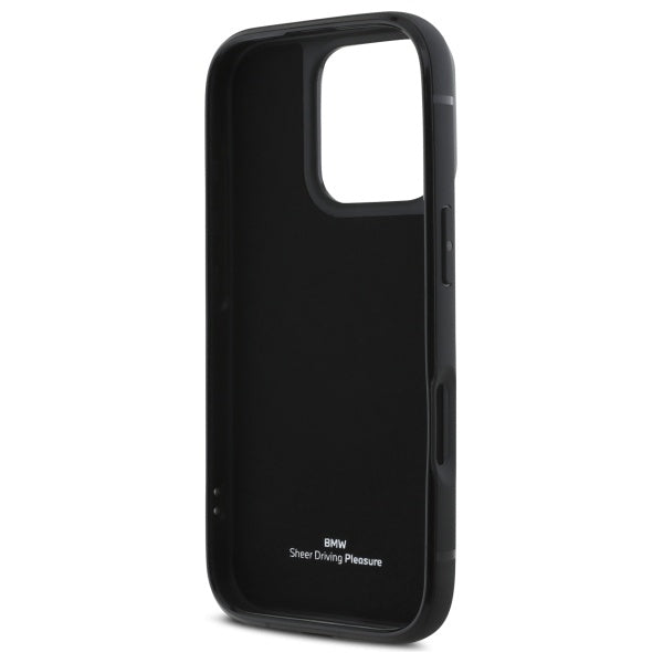 BMW odinis dėklas iPhone 16 Pro Max – juodas