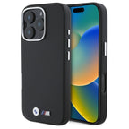 BMW M Edition Kevlar Metal dėklas iPhone 16 Pro Max – juodas