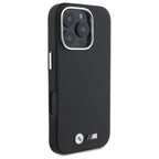 BMW M Edition Kevlar Metal dėklas iPhone 16 Pro Max – juodas