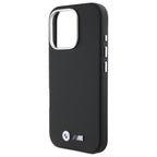BMW M Edition Kevlar Metal dėklas iPhone 16 Pro Max – juodas