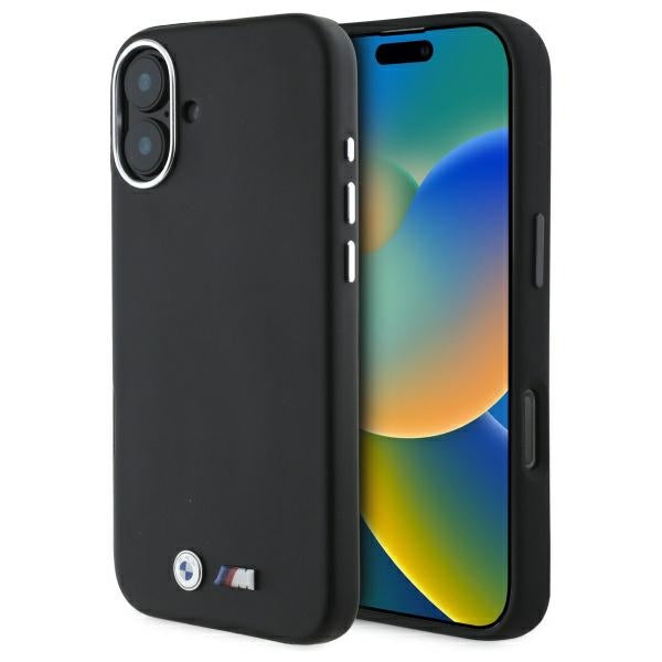 BMW M MagSafe dėklas iPhone 16 – juodas