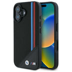 BMW M MagSafe dėklas iPhone 16 – juodas
