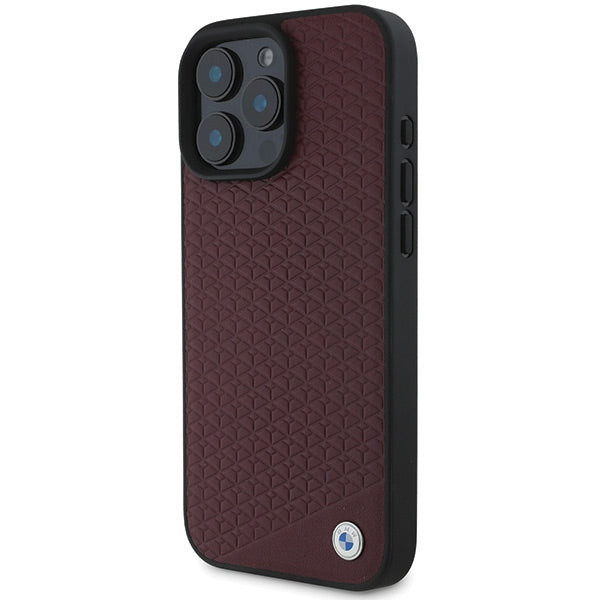 BMW odinis MagSafe dėklas iPhone 16 Pro Max – raudonas