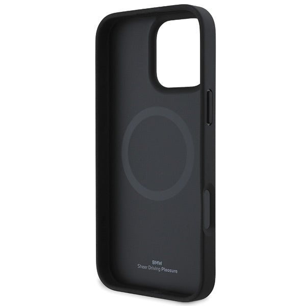 BMW odinis MagSafe dėklas iPhone 16 Pro Max – raudonas