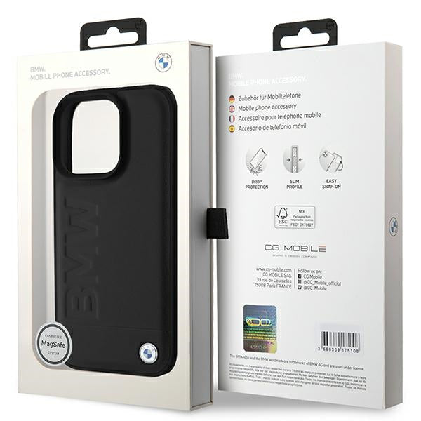 BMW odinis MagSafe dėklas iPhone 16 Pro Max – juodas -- iPhone 16 Pro Max