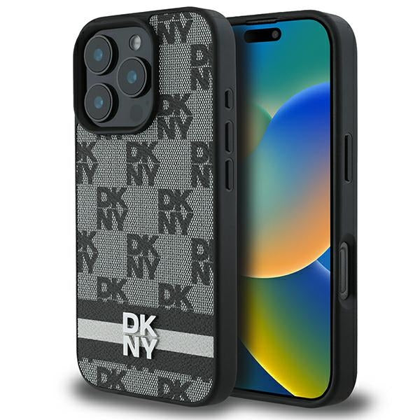 DKNY dėklas iPhone 16 Pro – juodas -- iPhone 16 Pro