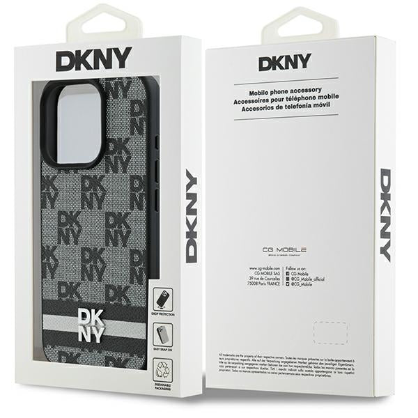 DKNY dėklas iPhone 16 Pro – juodas -- iPhone 16 Pro