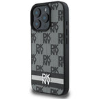 DKNY dėklas iPhone 16 Pro Max – juodas