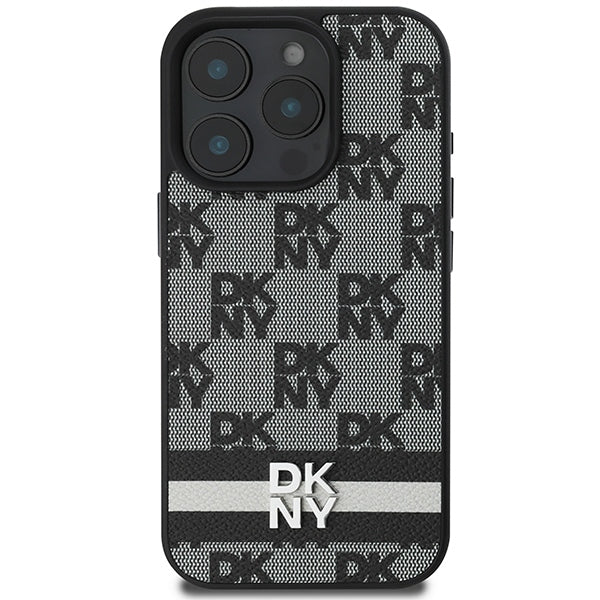 DKNY dėklas iPhone 16 Pro Max – juodas