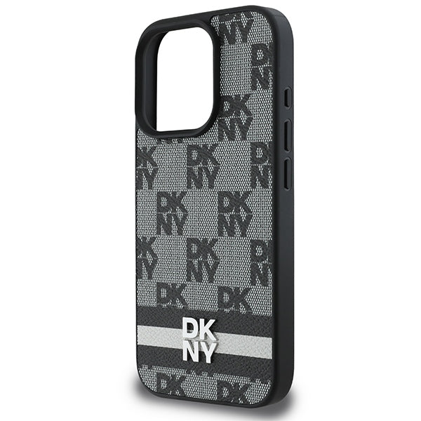 DKNY dėklas iPhone 16 Pro Max – juodas