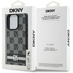 DKNY dėklas iPhone 16 Pro Max – juodas