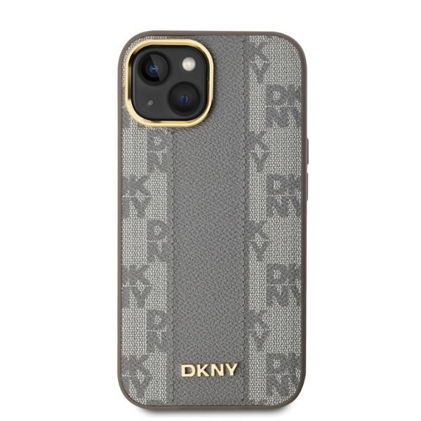 DKNY MagSafe dėklas iPhone 14 – smėlio spalvos