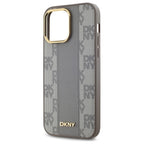 DKNY MagSafe dėklas iPhone 14 Pro Max – smėlio
